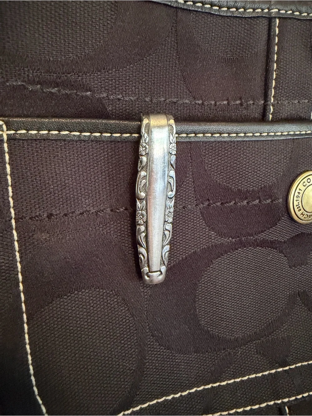 Stainless Spoon Purse Clip